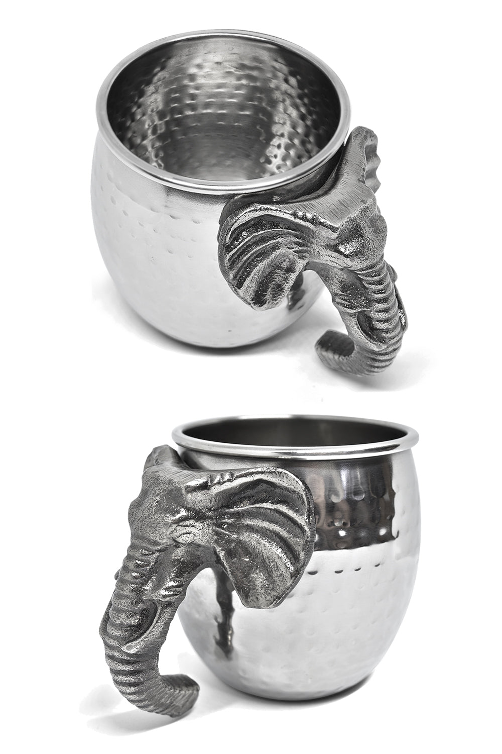 ELEPHANT MOSCOW MULE COCKTAIL MUG, SET OF TWO