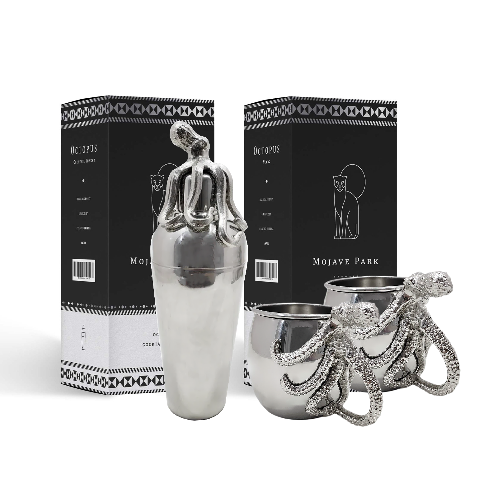 Octopus Depths Salt & Pepper Shaker Set